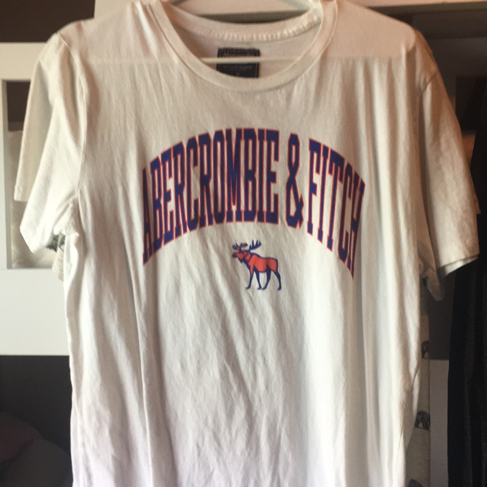 Abercrombie & Fitch medium white shirt